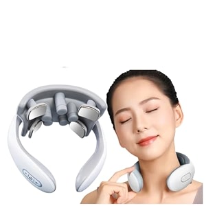 floittuy portable neck electric pulse massager
