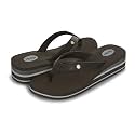 Floopi High Heel Wedge Sandals for Women-Comfort Yoga Mat Footbed for Support, Flip Flop Thong Platforms for Summer