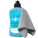 Floor Cleaner for Moping, Ocean Scent, 17.6 Fl Oz +1 Clean Cloth