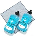 Floor Cleaner for Moping, Ocean Scent, 2 * 17.6 Fl Oz +1 Clean Cloth