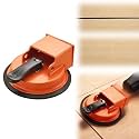 Floor Gap Fixer Tool, 2026 Upgraded Heavy Duty Floor Gap Fixer Suction Cup Tool, Adjustable Height Setter & Countertop Leveling Tools for Vinyl, Wood, Laminate Floors (Orange)