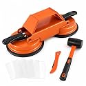 Floor Gap Fixer Tool,Enhanced Suction Cup,45° Striking Surface