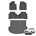 Floor Mats &amp; Cargo Liner for 2013-2018 Hyundai Santa Fe Sport 5 Seats