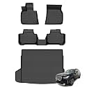 Floor Mats &amp; Cargo Liner for 2025 2026 BMW X3 (30/M50 xDrive) All Weather Automotive TPE Floor Liners Set Anti-Slip Waterproof Accessories (Car Mats+Trunk Mat)