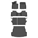 Floor Mats &amp; Cargo Liner for 2026 Toyota RAV4 Hybrid (Not for Models with Trunk Subwoofer and PHEV) All Weather Automotive TPE Floor Liners Set with Backrest Mat Anti-Slip Waterproof Accessories