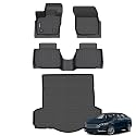 Floor Mats &amp; Cargo Liner Fit for Ford Fusion 2017-2020 &amp; Lincoln MKZ 2017-2020 All Weather Liners Custom Fit Ford Fusion 2017-2020 &amp; Lincoln MKZ Waterproof Durable Easy to Clean Accessories