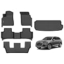 Floor Mats &amp; Cargo Liner Fit for Audi Q7 / SQ7 2017-2025 2026