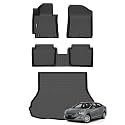 Floor Mats &amp; Cargo Liner for Hyundai Elantra 2011-2016 All Weather Liners Custom Fit Hyundai Elantra 2011-2016 Durable Accessories