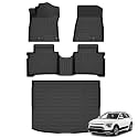 Floor Mats &amp; Cargo Liner for Kia NIRO &amp; NIRO Hybrid 2023 2024 2025 2026 (Not for EV &amp; PHEV) All Weather Automotive TPE Liners Set Anti-Slip Waterproof Floor Liners Accessories