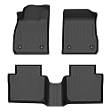 Floor Mats for Chevy Impala 2014-2020 All Weather Automotive TPE Floor Liners Set Anti-Slip Waterproof Chevrolet Impala Accessories (Car Mats)