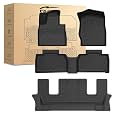 Floor Mats Fit for Ford Explorer 2020-2024 2025 2026 (Only Fit 6-Seat, Captain Chairs), All Weather Floor Mats for Explorer Accessories Car Floor mat Waterproof