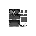 Floor Mats for Jeep Grand Cherokee 2016-2021/Grand Cherokee WK 2022 2023 (Non L), All Weather Cargo Liner for Grand Cherokee Accessories, Heavy Duty Car Mats, Car Accessories