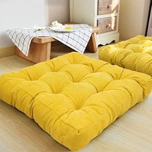 Floor Pillow Square Meditation Pillow for Seating