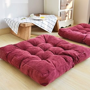 Floor Pillow Square Meditation Pillow for Seating