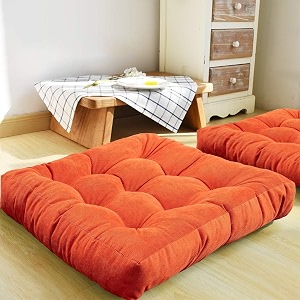 Floor Pillow Square Meditation Pillow for Seating