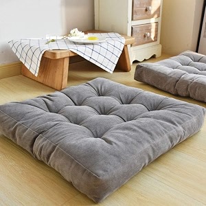 Floor Pillow Square Meditation Pillow for Seating