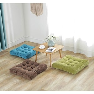 Floor Pillow Square Meditation Pillow for Seating