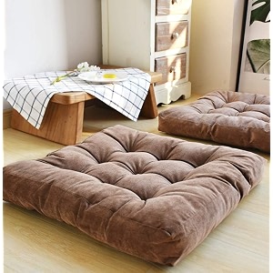Floor Pillow Square Meditation Pillow for Seating