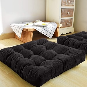 Floor Pillow Square Meditation Pillow for Seating