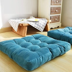 Floor Pillow Square Meditation Pillow for Seating
