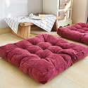 Floor Pillow Square Meditation Pillow for Seating