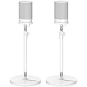 Floor Speaker Stands for Sonos Move and Sonos Move 2 Stand, 2-Pack White