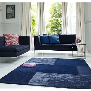 floorfusion 34woolensilk modern ultra premium rug collections carpets for living room bedroom and hall size 9 x 12 feet color multi