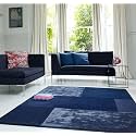 FloorFusion "Woolen+Silk Modern Ultra Premium Rug Collections Carpets for Living Room Bedroom and Hall Size 12 x 18 Feet Color Multi
