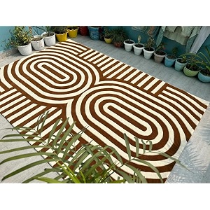 floorfusion 39modern39 design premium rug collection woolen carpet for living room bedroom drawing room hall and floor size 10 x 14 feet 300x420 cm color multi