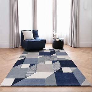 floorfusion 39modern39 design premium rug collection woolen carpet for living room bedroom drawing room hall and floor size 6 x 9 feet 180x270 cm color multi