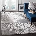 FloorFusion 'Modern' Design Premium Rug Collection Woolen Carpet for Living Room Bedroom Drawing Room Hall and Floor Size 4 x 6 feet (120x180 cm) Color Grey