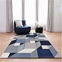 FloorFusion 'Modern' Design Premium Rug Collection Woolen Carpet for Living Room Bedroom Drawing Room Hall and Floor Size 6 x 9 feet (180x270 cm) Color Multi