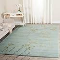 FloorFusion Berry Pattern Woollen Rectangular Carpet For Living Room Bedroom Drawing Room Hall And Floor Size 4 X 6 Feet (120X180 Cm) Color Multi