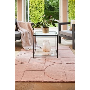 floorfusion 39modern39 design premium rug collection woolen carpet for living room bedroom drawing room hall and floor size 10 x 14 feet 300x420 cm color pink