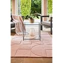 FloorFusion 'Modern' Design Premium Rug Collection Woolen Carpet for Living Room Bedroom Drawing Room Hall and Floor Size 6 x 9 feet (180x270 cm) Color Pink