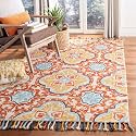 FloorFusion Loop Pile 10c.Textured Yarn Anti Shed Carpet for Living Room Bedroom Drawing Room Hall and Floor Size 12 x 18 feet (360x540 cm) Color Multi