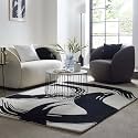 FloorFusion Modern Woollen Carpet for Living Room Bedroom Drawing Room Hall and Floor Size 12 x 16 feet (360x480 cm) Color Multi
