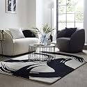 FloorFusion Modern Woollen Rectangular Carpet For Living Room Bedroom Drawing Room Hall And Floor Size 8 X 10 Feet (240X300 Cm) Color Multi