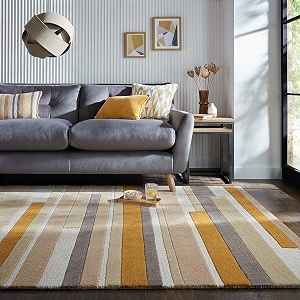 floorfusion premium design loop amp cut rectangular carpet for living room bedroom drawing room hall and floor size 4 x 6 feet 120x180 cm color multi