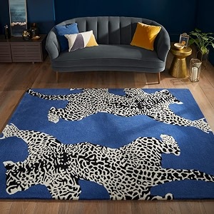 floorfusion animal pattern premium rug collection woolen carpet for living room bedroom drawing room hall and floor size 12 x 18 feet 360x540 cm color multi