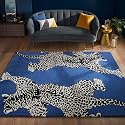 FloorFusion Animal Pattern Premium Rug Collection Woolen Carpet for Living Room Bedroom Drawing Room Hall and Floor Size 4 x 6 feet (120x180 cm) Color Multi