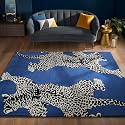 FloorFusion Animal Pattern Premium Rug Collection Woolen Carpet for Living Room Bedroom Drawing Room Hall and Floor Size 9 x 12 feet (270x360 cm) Color Multi