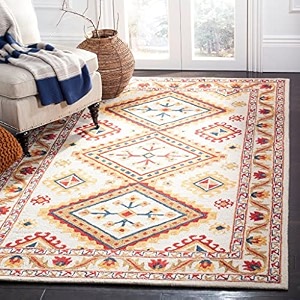 floorfusion premium loop pile rectangular carpet for living room bedroom drawing room hall and floor size 8 x 10 feet 240x300 cm color multi