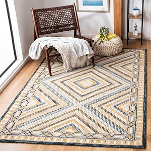 floorfusion premium loop pile carpet for living room bedroom drawing room hall and floor size 5 x 7 feet 150x210 cm color multi