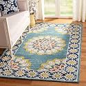 FloorFusion Premium Loop Pile Rectangular Carpet For Living Room Bedroom Drawing Room Hall And Floor Size 4 X 6 Feet (120X180 Cm) Color Multi