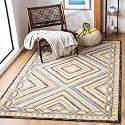 FloorFusion Premium Loop Pile Carpet for Living Room Bedroom Drawing Room Hall and Floor Size 5 x 7 feet (150x210 cm) Color Multi