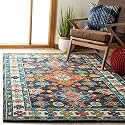 FloorFusion Premium Loop Pile Rectangular Carpet For Living Room Bedroom Drawing Room Hall And Floor Size 5 X 7 Feet (150X210 Cm) Color Multi