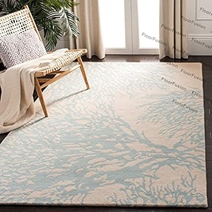 floorfusion premium modern multi color rectangular carpet for living room bedroom drawing room hall and floor size 4 x 6 feet 120x180 cm color multi