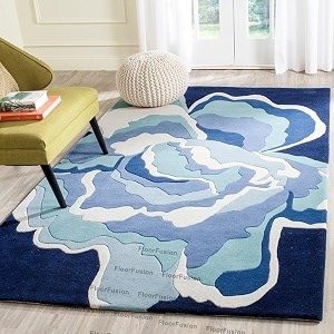 floorfusion premium modern multi color carpet for living room bedroom drawing room hall and floor size 10 x 14 feet 300x420 cm color multi