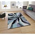 FloorFusion Premium Modern Multi Color Carpet for Living Room Bedroom Drawing Room Hall and Floor Size 6 x 8 feet (180x240 cm) Color Multi